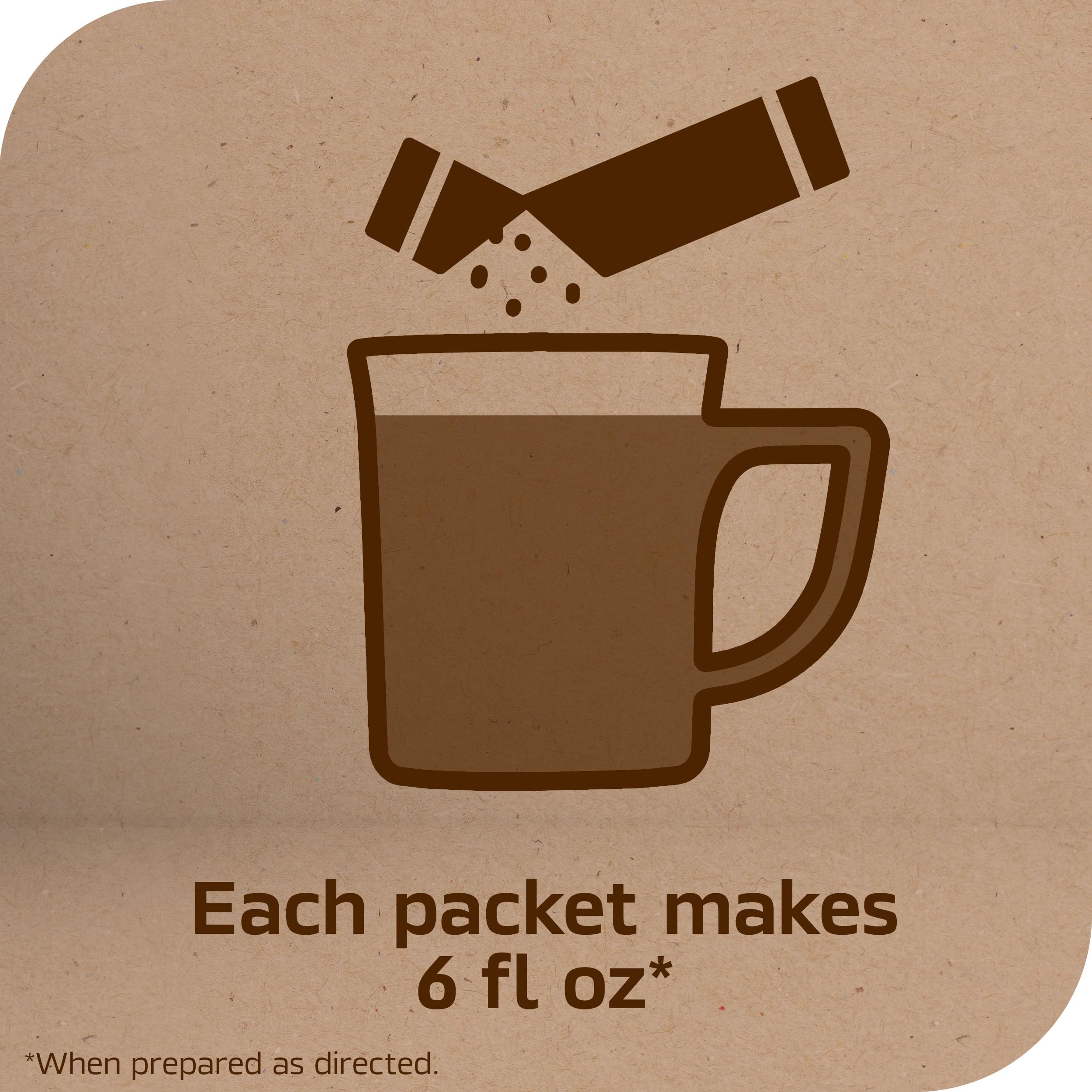 NESCAFÉ Taster's Choice travel mug with instant coffee packets for trips.