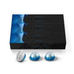 Nespresso Ice Forte capsules pack for refreshing iced coffee.
