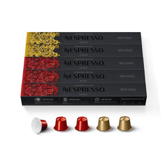 Nespresso Napoli pod close-up for a bold espresso experience.