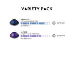 Nespresso Vertuo Altissio capsules offering creamy, full-bodied espresso