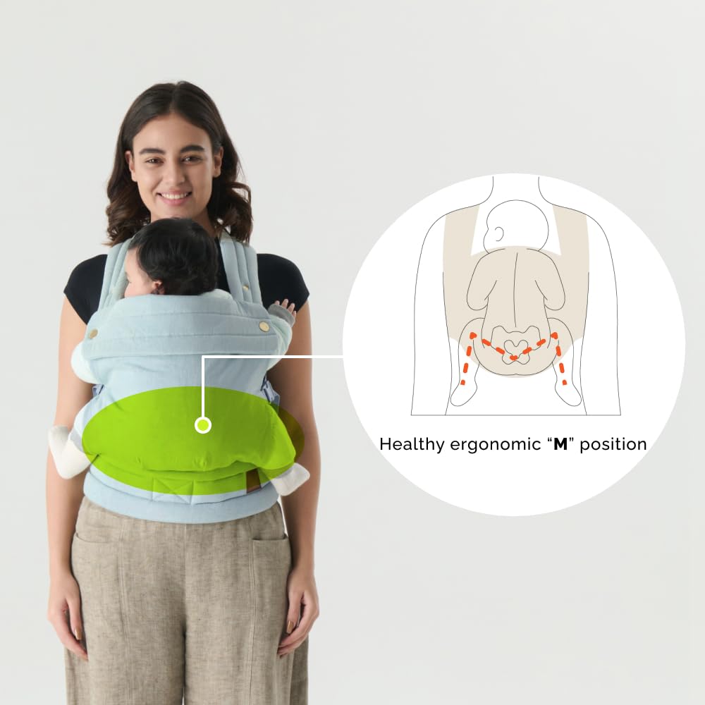 Nest Blanche x-shaped back provides balanced support during daily activities.