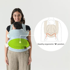 Nest Blanche x-shaped back provides balanced support during daily activities.