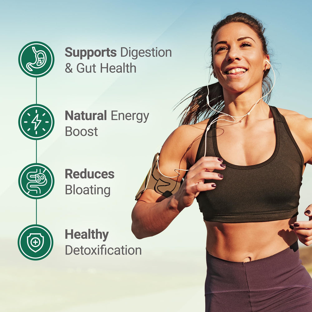 Nested Naturals blend includes fiber and probiotics for gut-friendly support.
