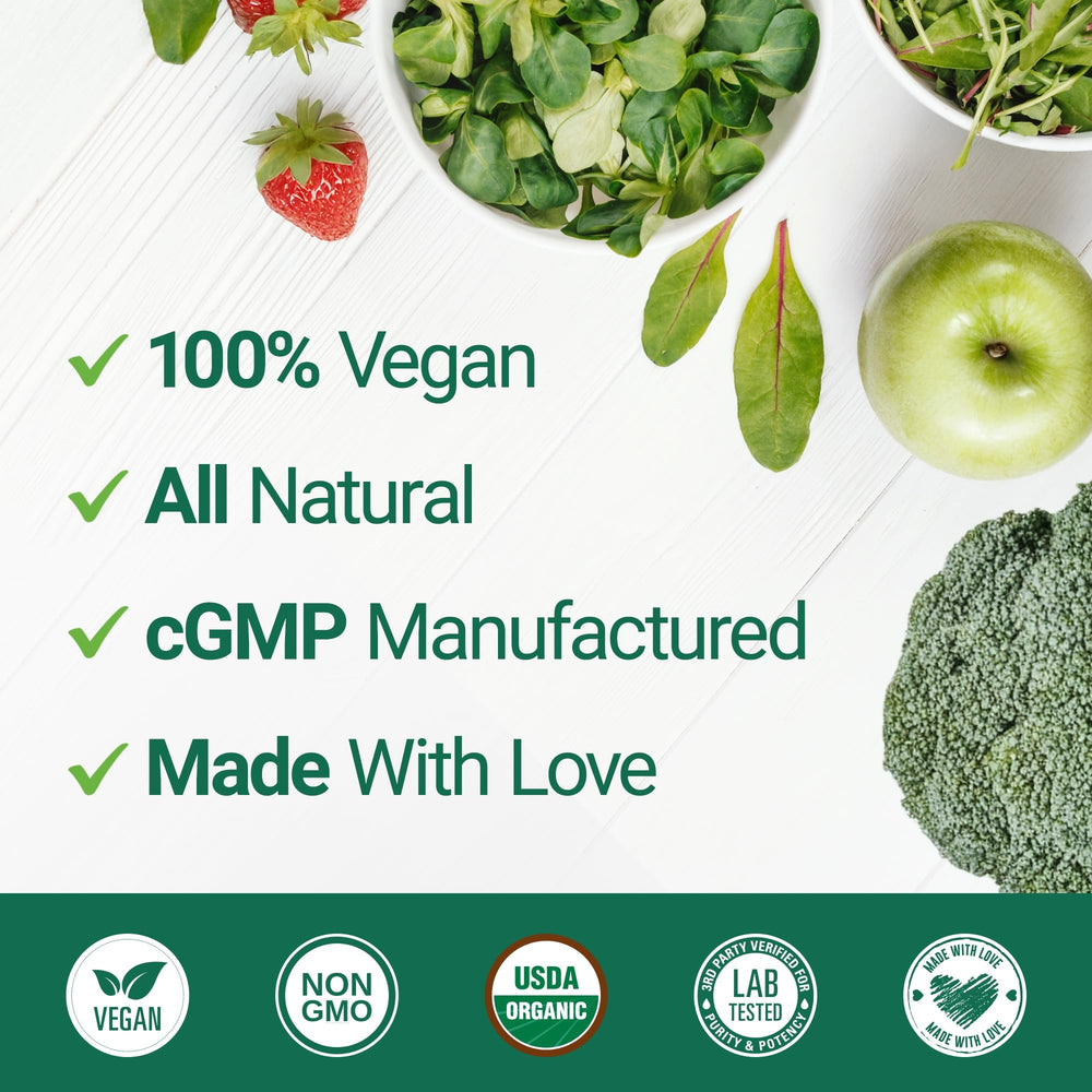 Nested Naturals greens added to yogurt or oats for a nutrient-dense breakfast.