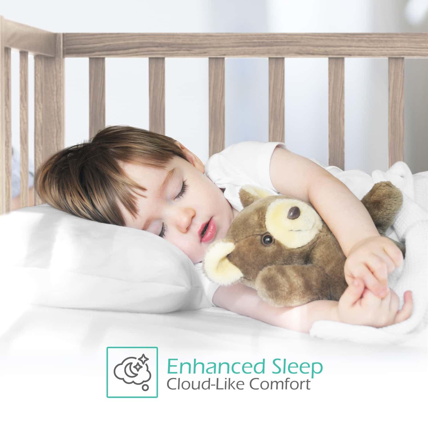 Nestl toddler pillow travel-compact shot conveys lightweight portability