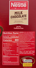 Nestle Hot Cocoa dispenser box; 60-pack keeps counters organized.