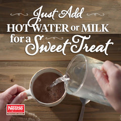 Nestle Hot Cocoa dispenser box front view for easy office stocking.