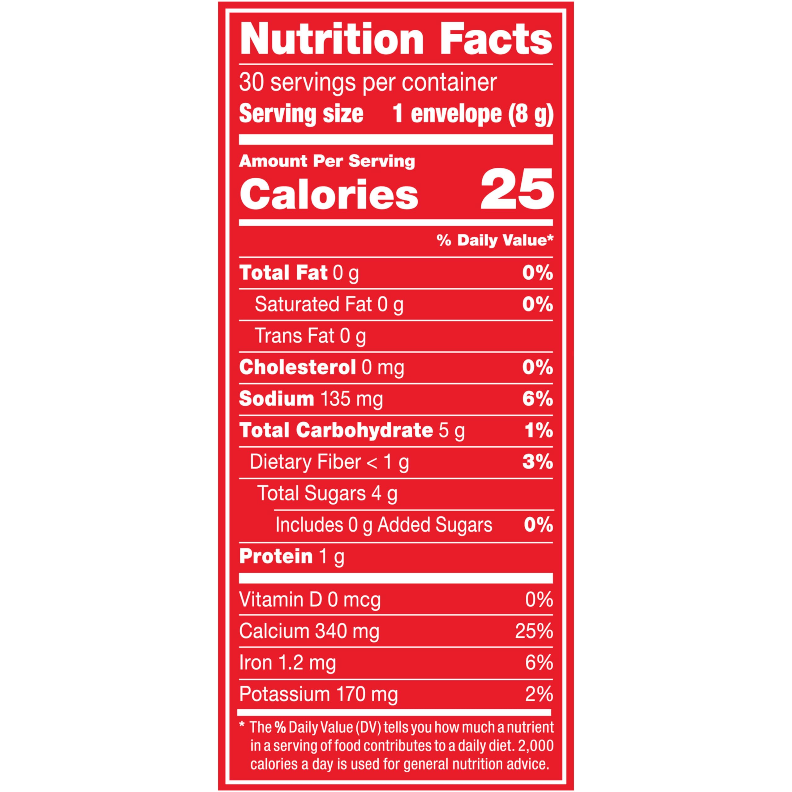 Nestle Hot Cocoa Kosher Dairy label on packaging.