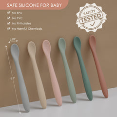 Netany bendable-handle spoons ease feeding and reduce mess
