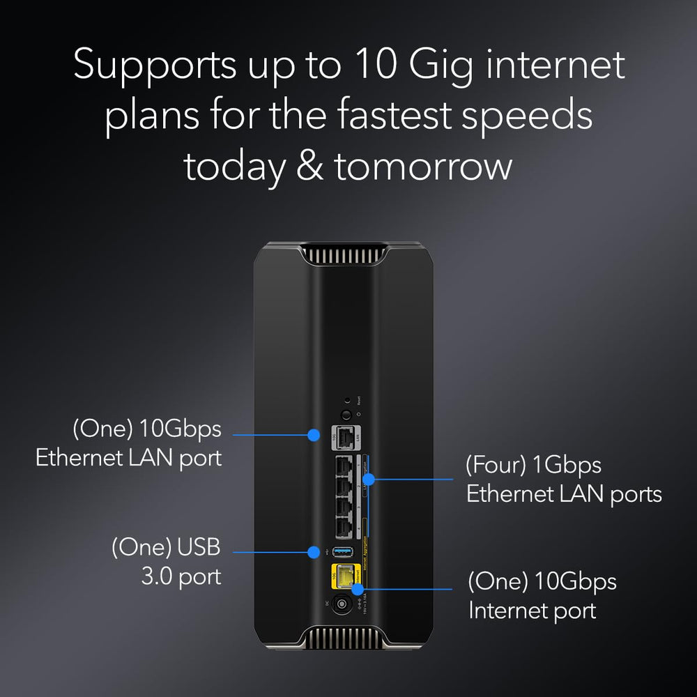 NETGEAR Nighthawk RS700S coverage map illustrating reach up to 3,500 sq ft