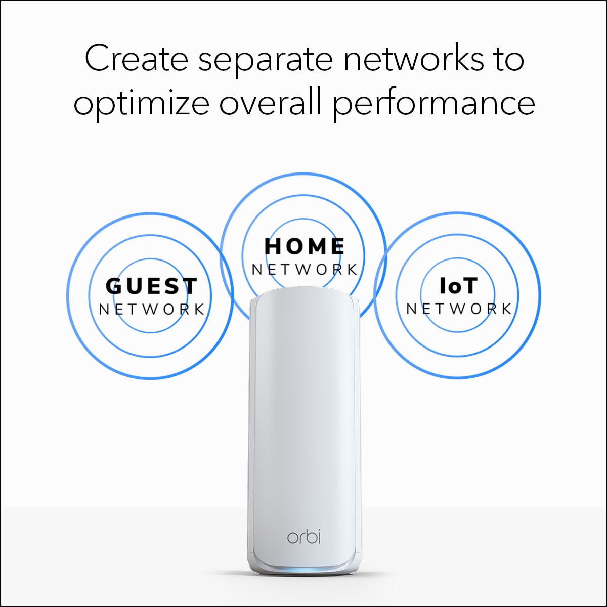 NETGEAR Orbi 770 in-home coverage map for quick visibility of strong zones