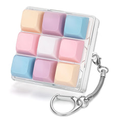 Netholid 9in1 keyboard fidget set with pastel colors for focused work sessions and stress relief.