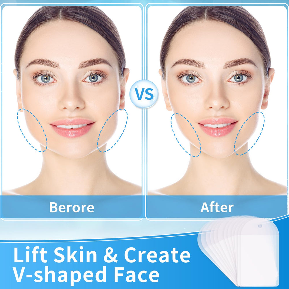 Netlkjonk transparent lift tape on skin for an undetectable support.