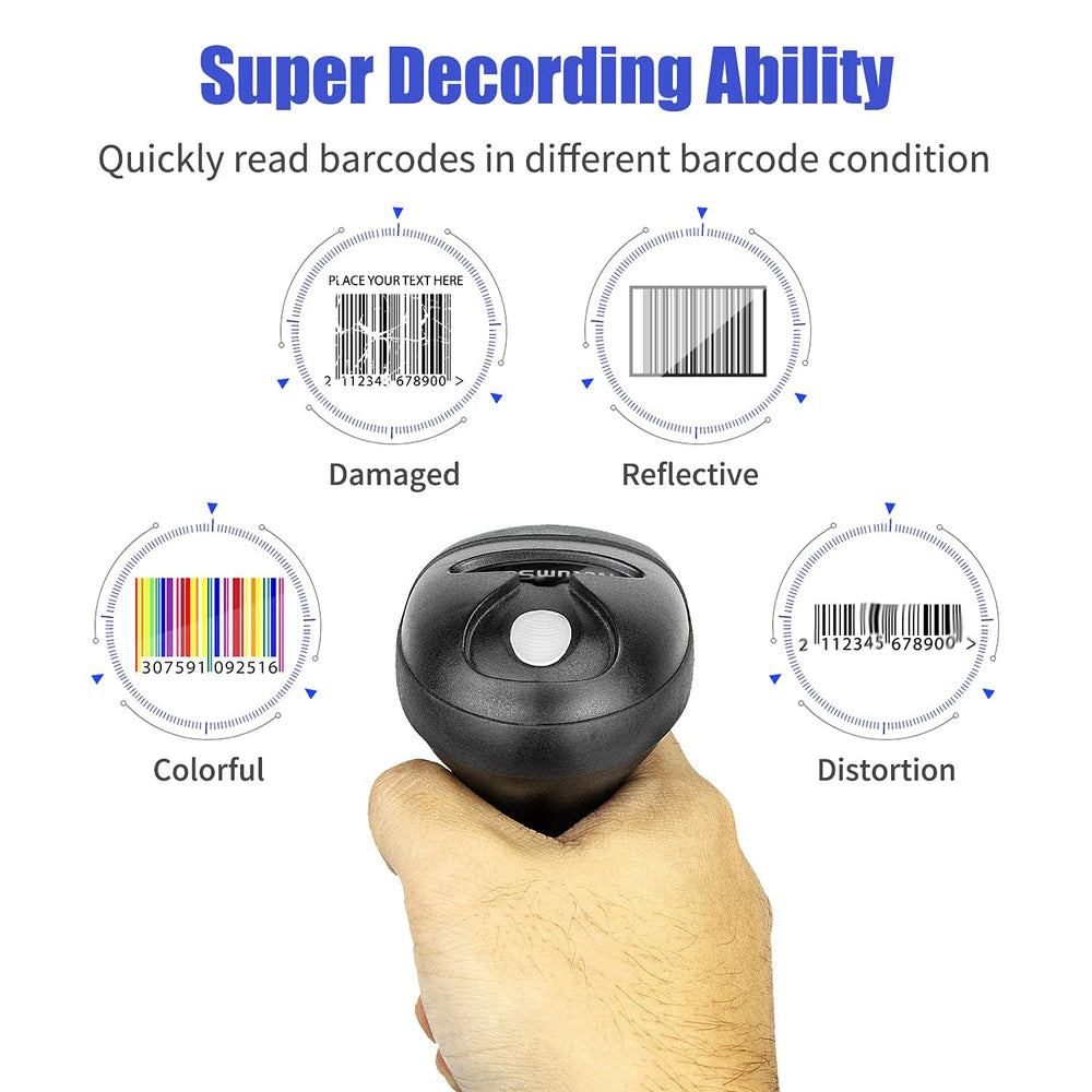 NetumScan USB reader ideal for warehouses and libraries