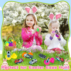 NEUBSAW six-color Easter eggs offer visual excitement and easy sorting.