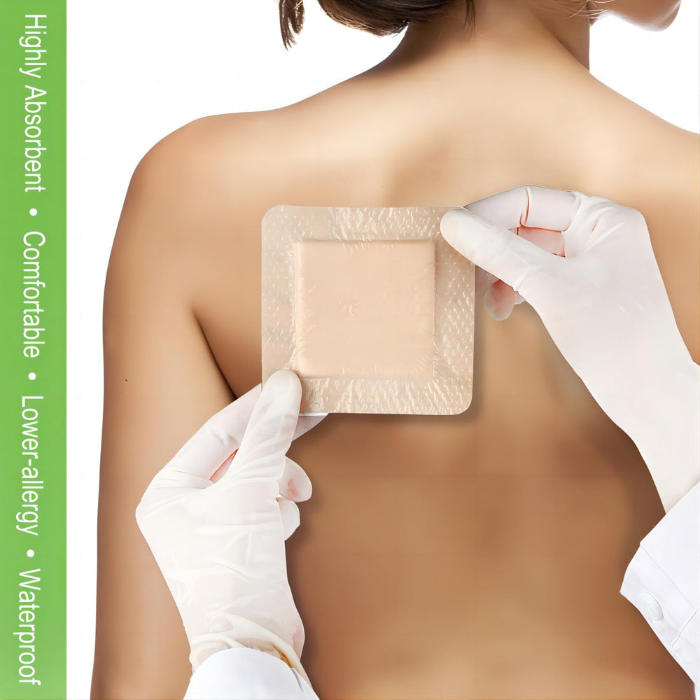 NeuHeils absorbent pad 2.5x2.5 inches focuses on high absorbency and cushioning.