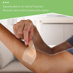 NEUHEILS non-stick pad close-up ensures gentle wound contact and moisture management.