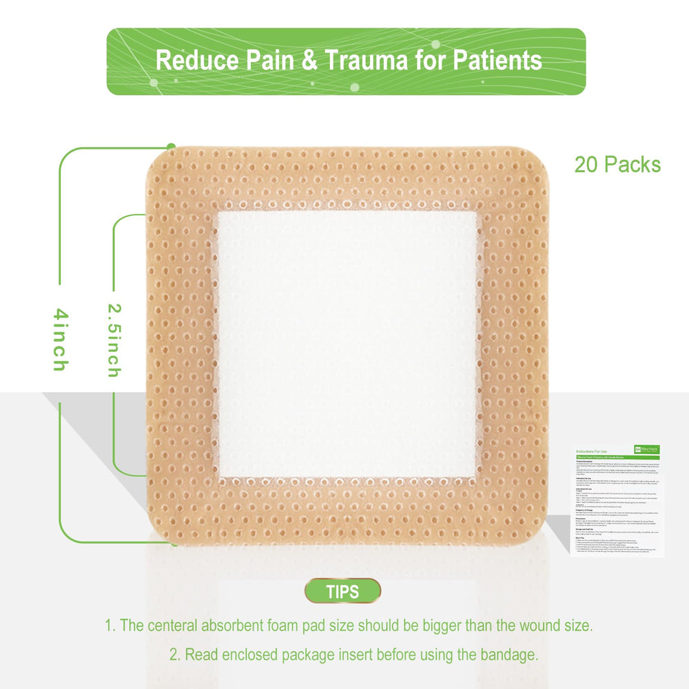 NeuHeils silicone contact layer closeup highlights gentle removal and reduced trauma.