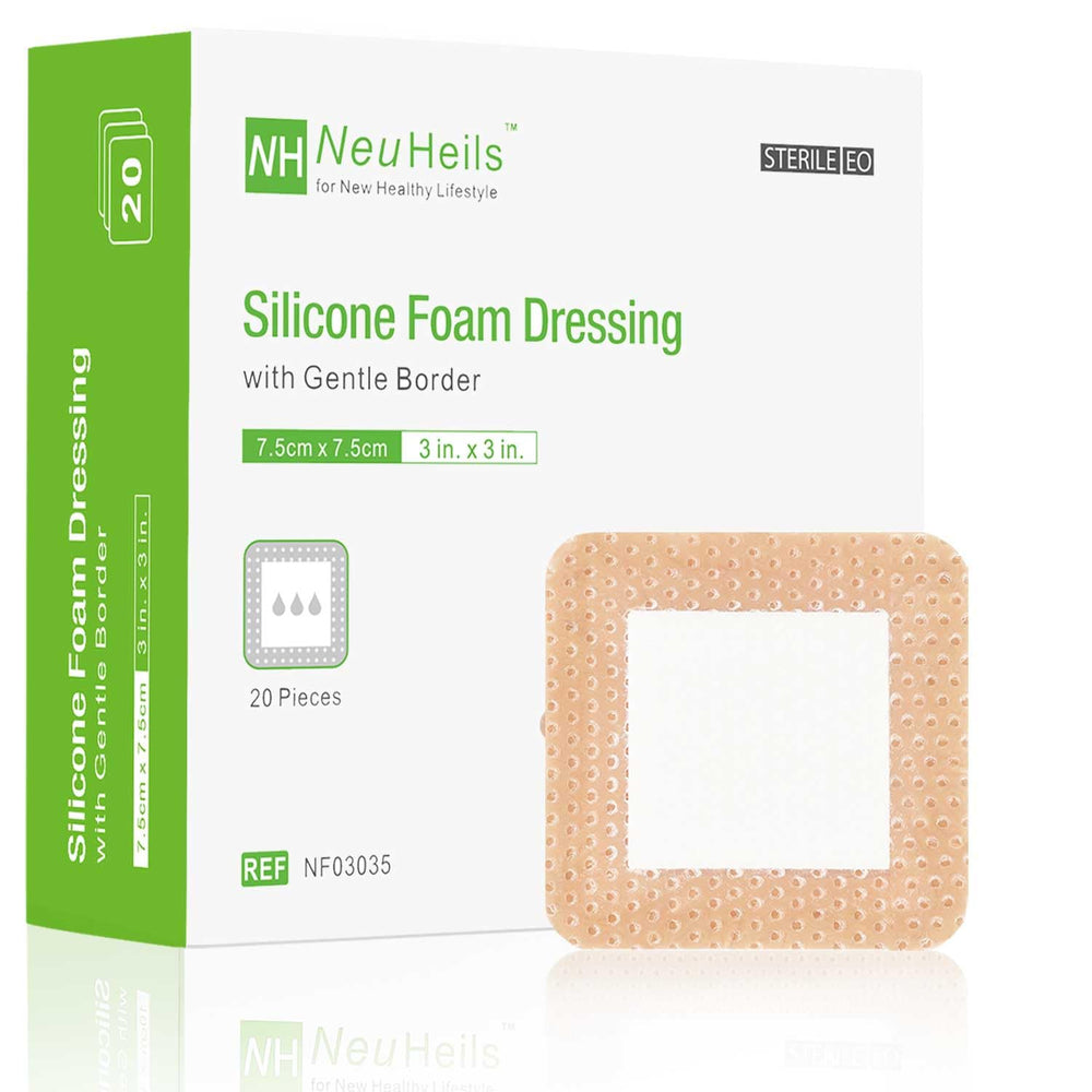 NeuHeils wound dressing offers repositionable fit for comfortable daily wear