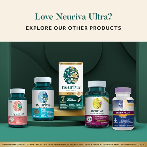 NEURIVA Ultra vegan and gluten-free attribute icons on the label