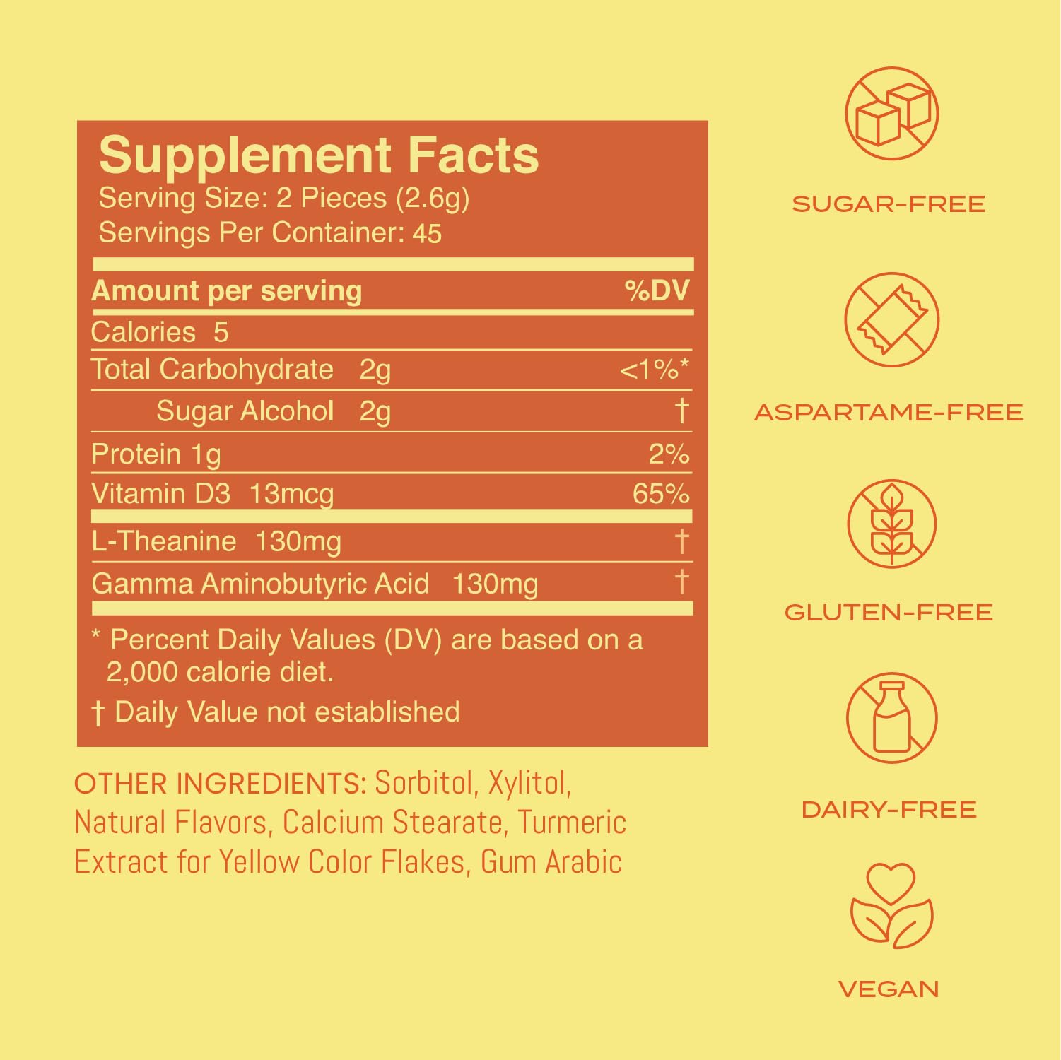 Package front highlighting Neuro Calm & Clarity Mints non-drowsy calming design.