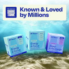 Neuro Energy & Focus Gum container open suggests easy daily use.