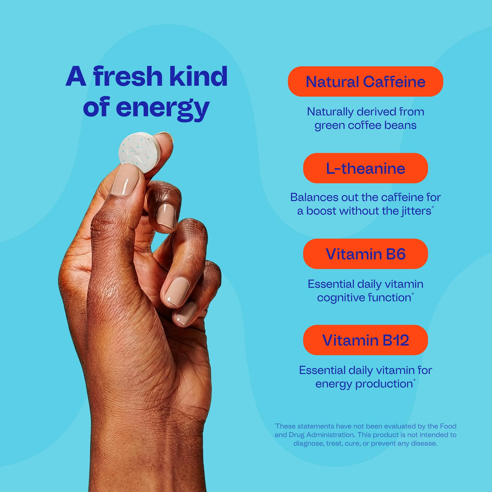 Neuro Energy & Focus Gum pre-workout use near treadmill highlights focus aid.