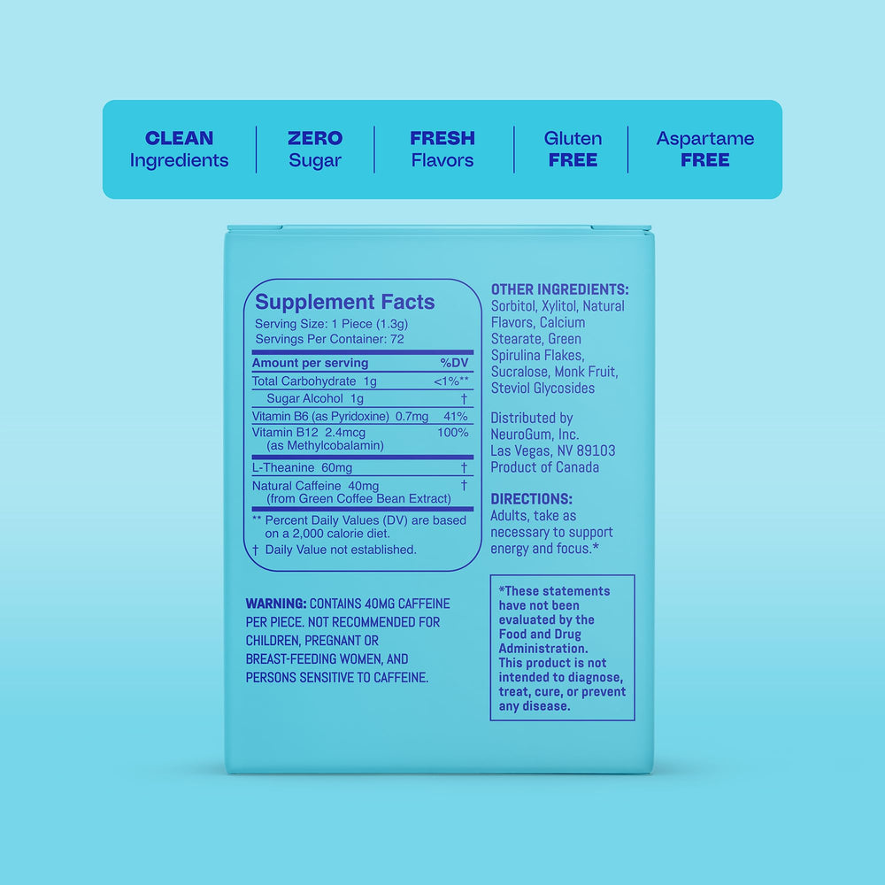 Close-up of mint pieces highlighting compact, portable format for on-the-go use.