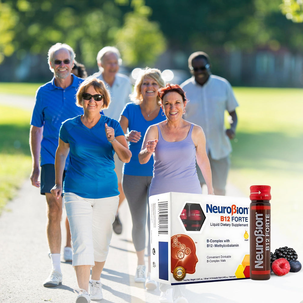 Neurobion B12 Forte travel pack, convenient daily dosing on the move.