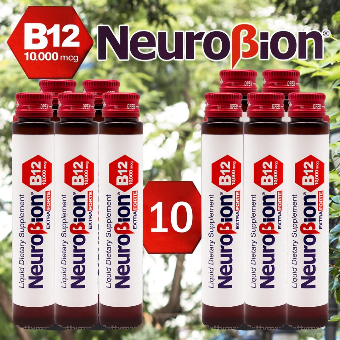 Twist-off cap demonstrates easy portability of Neurobion vials