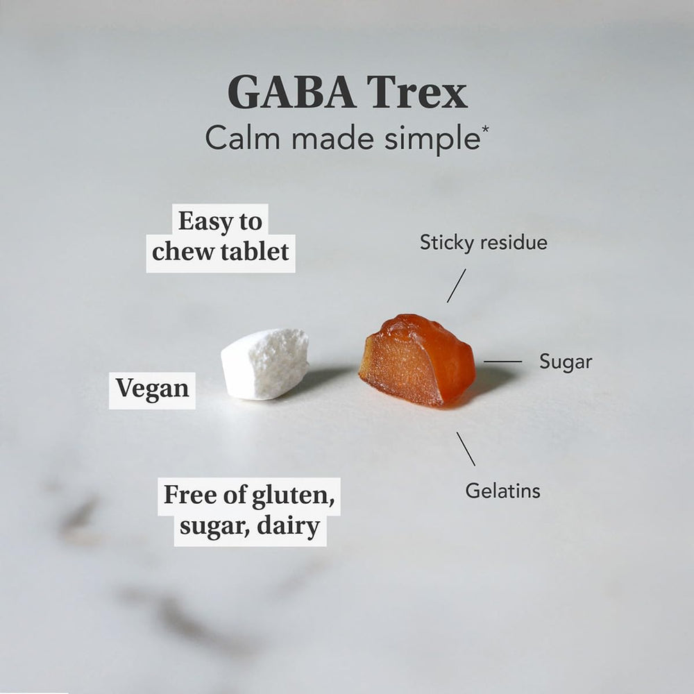 NeuroScience GABA Trex packaging box ready-to-display for wellness routines.