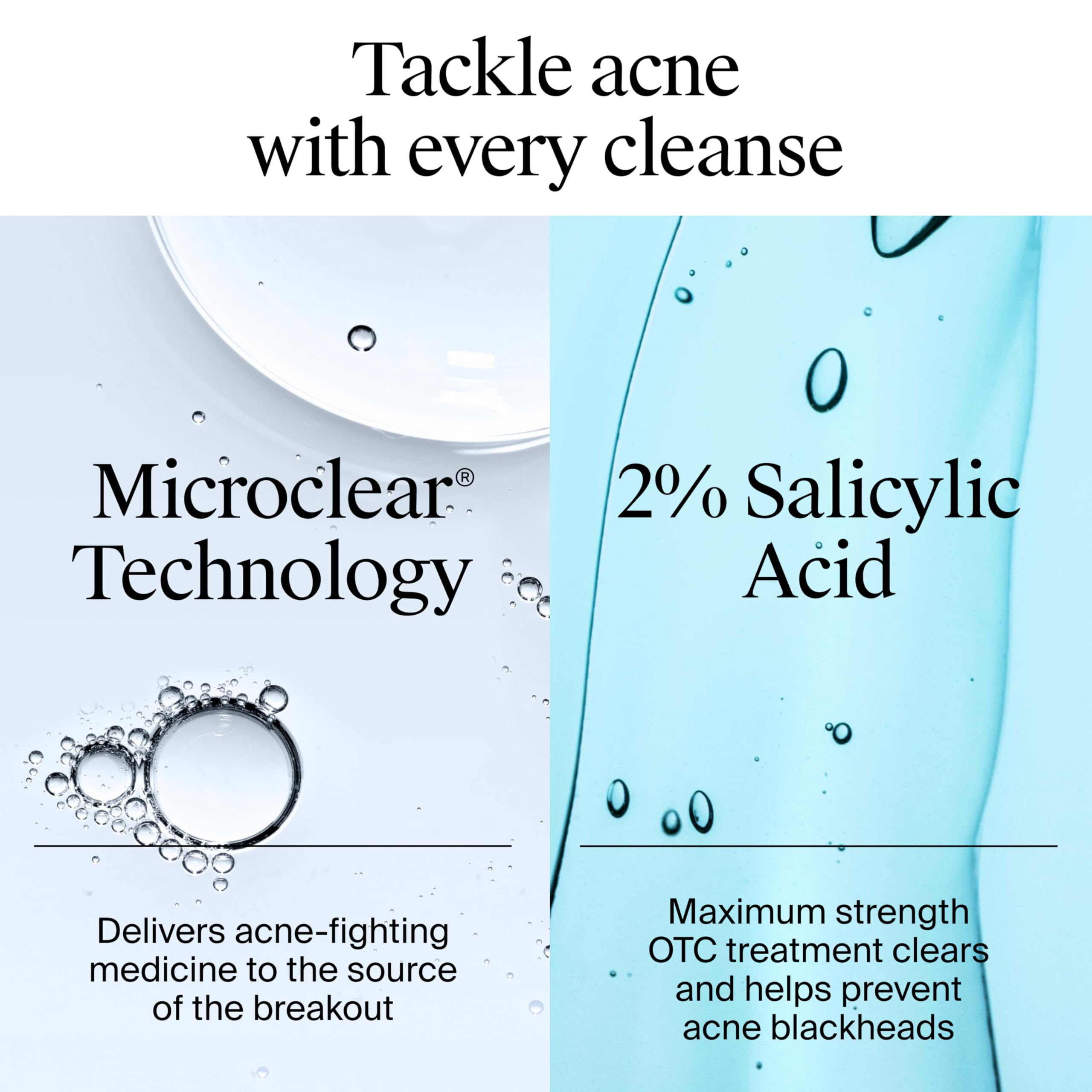 Neutrogena Acne Stress Control toner with green tea extract soothing notes.
