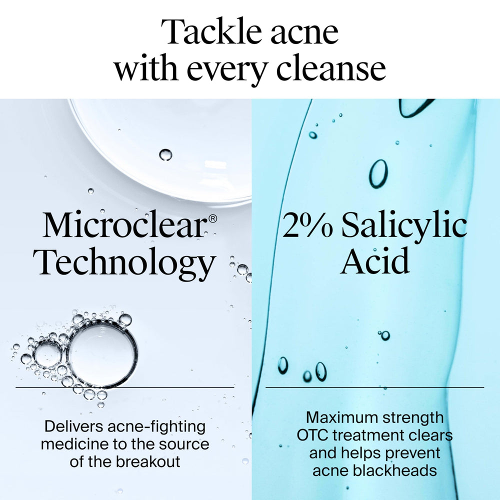 Neutrogena Acne Stress Control toner with green tea extract soothing notes.
