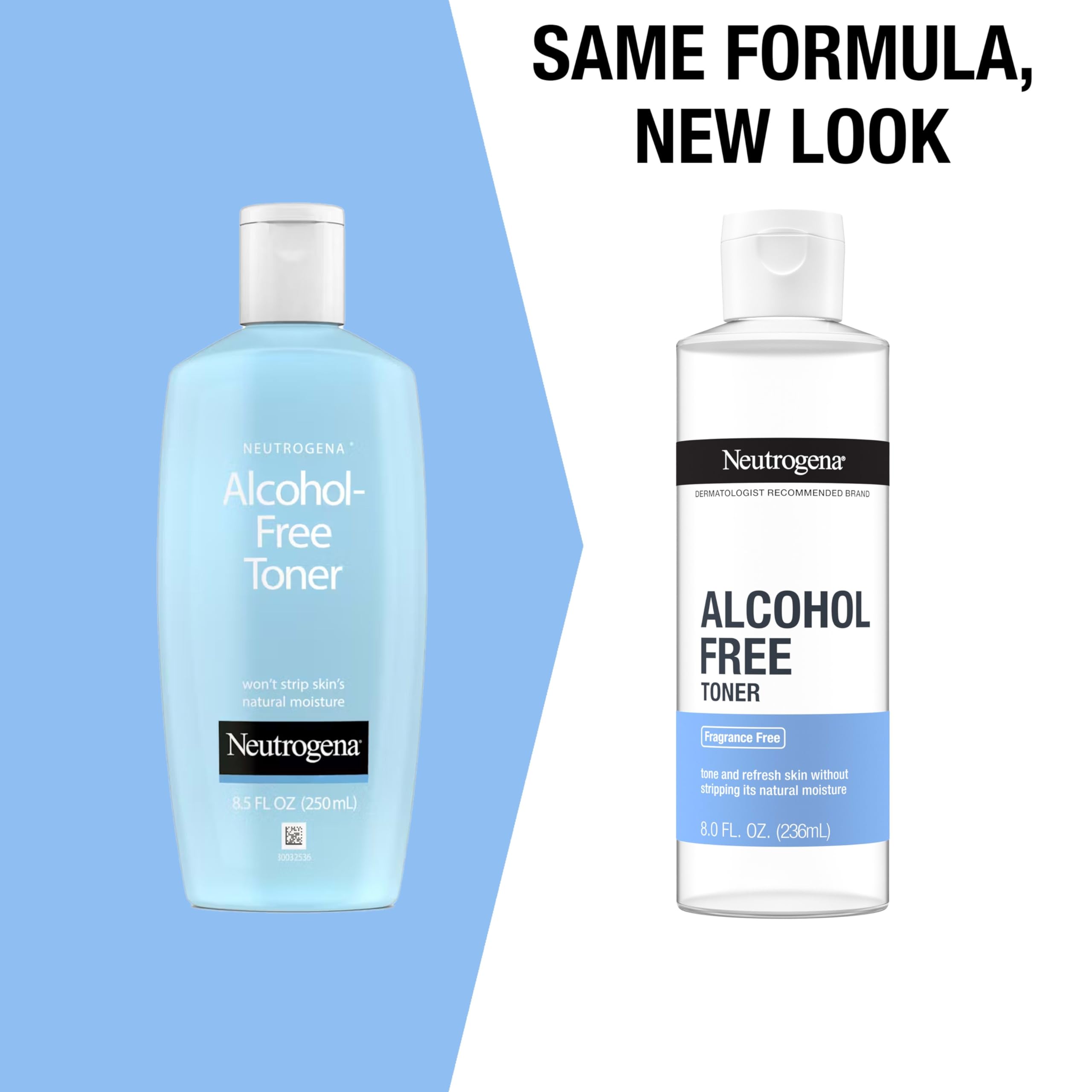 Neutrogena toner on cotton ball applying impurities removal for refreshed skin