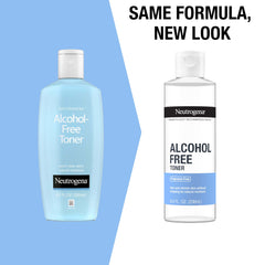 Neutrogena toner on cotton ball applying impurities removal for refreshed skin