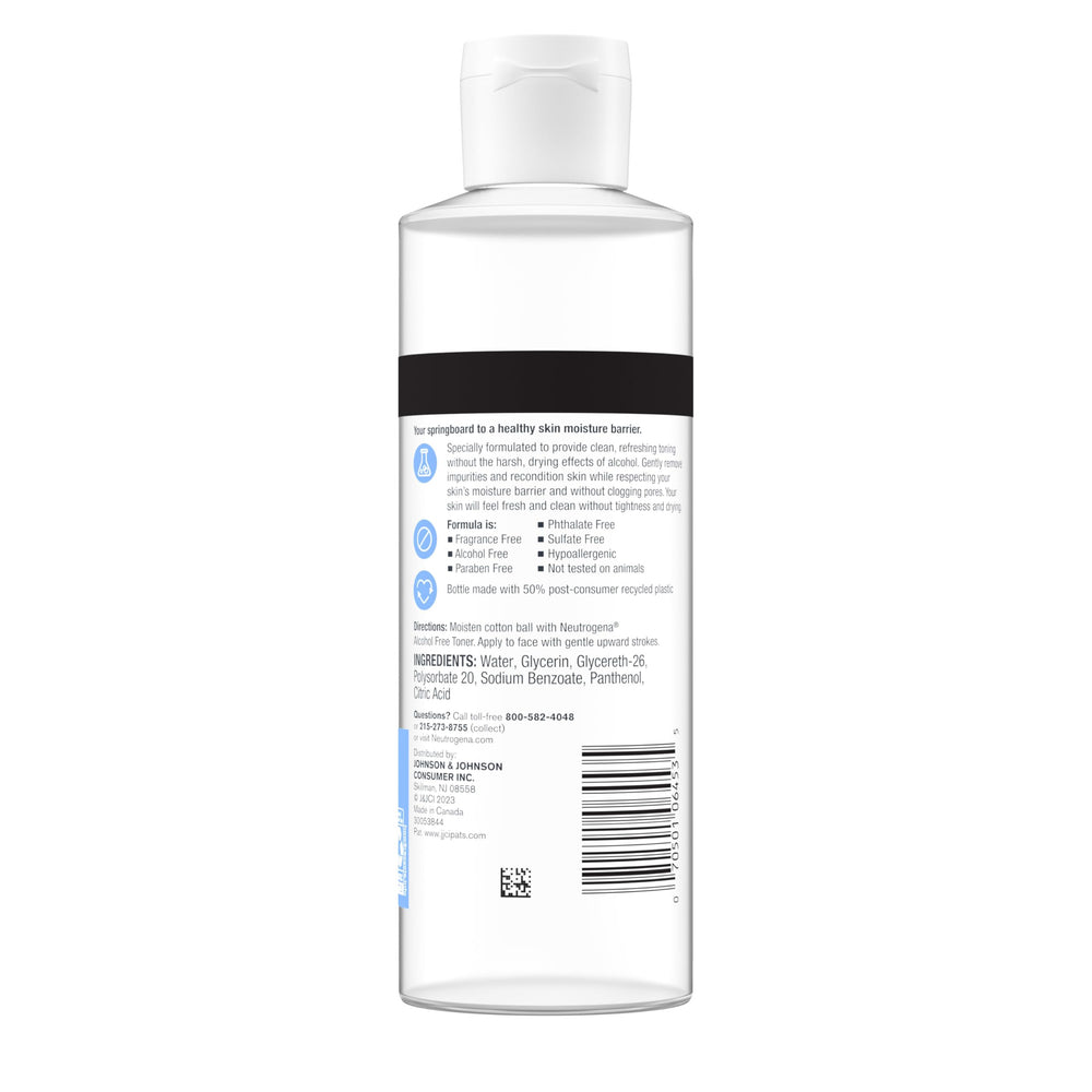 Evening routine scene with Neutrogena toner as step before moisturizer