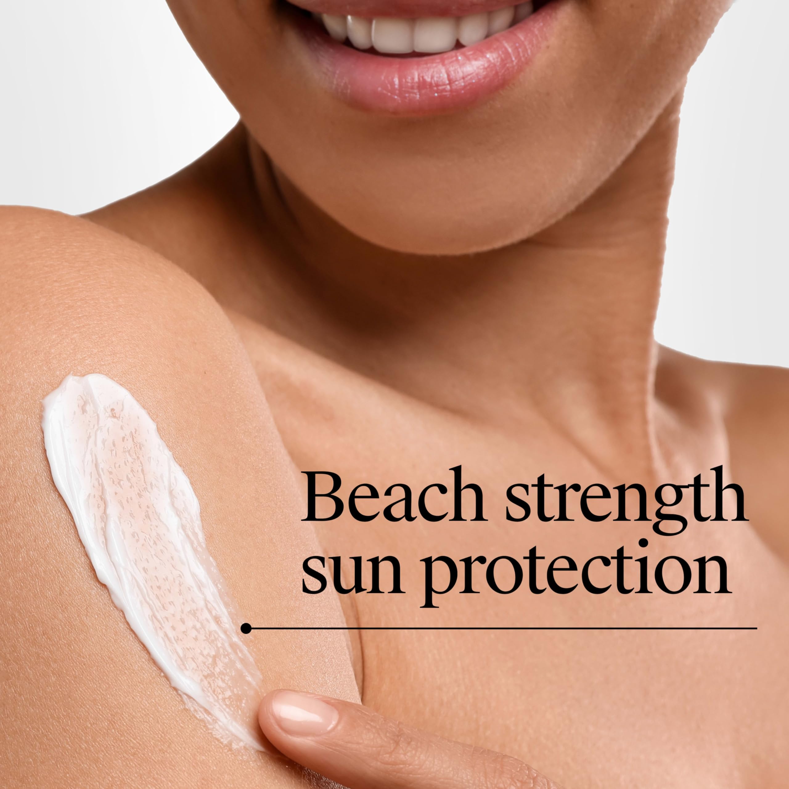 Oil-free, fast-absorbing Neutrogena Beach Defense SPF 70 on skin
