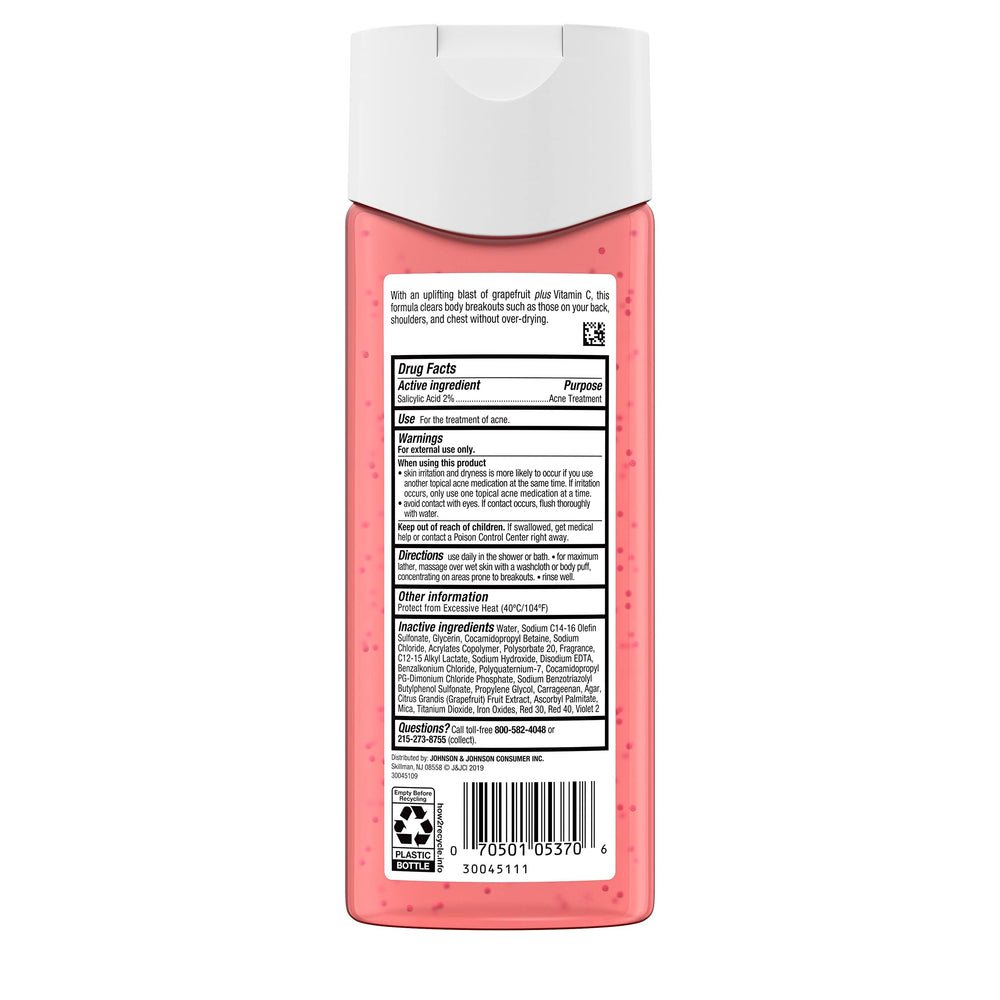Pump-top bottle close-up highlighting product label and clarity.