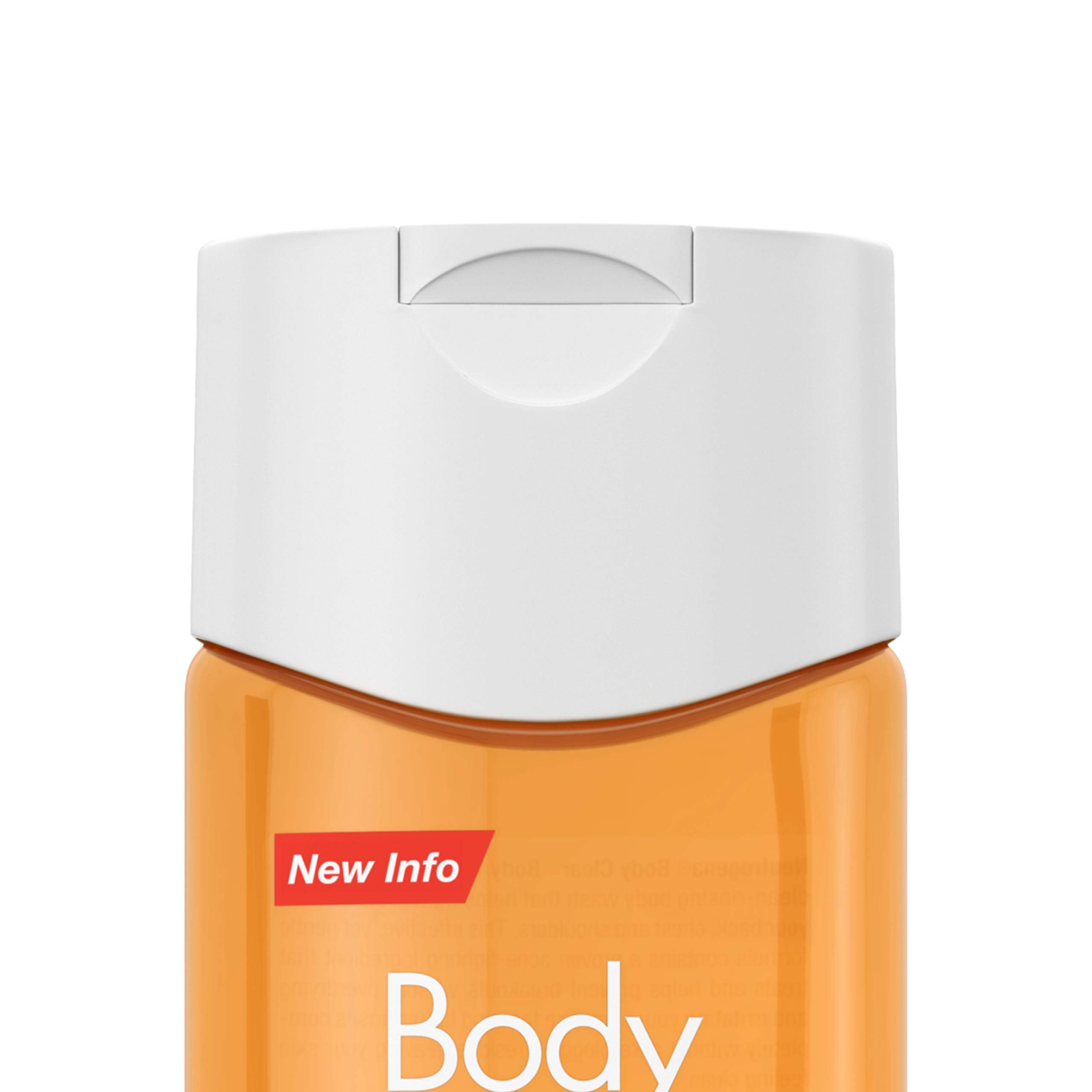 Glycerin-enriched Neutrogena Body Clear visible in product imagery for skin nourishment
