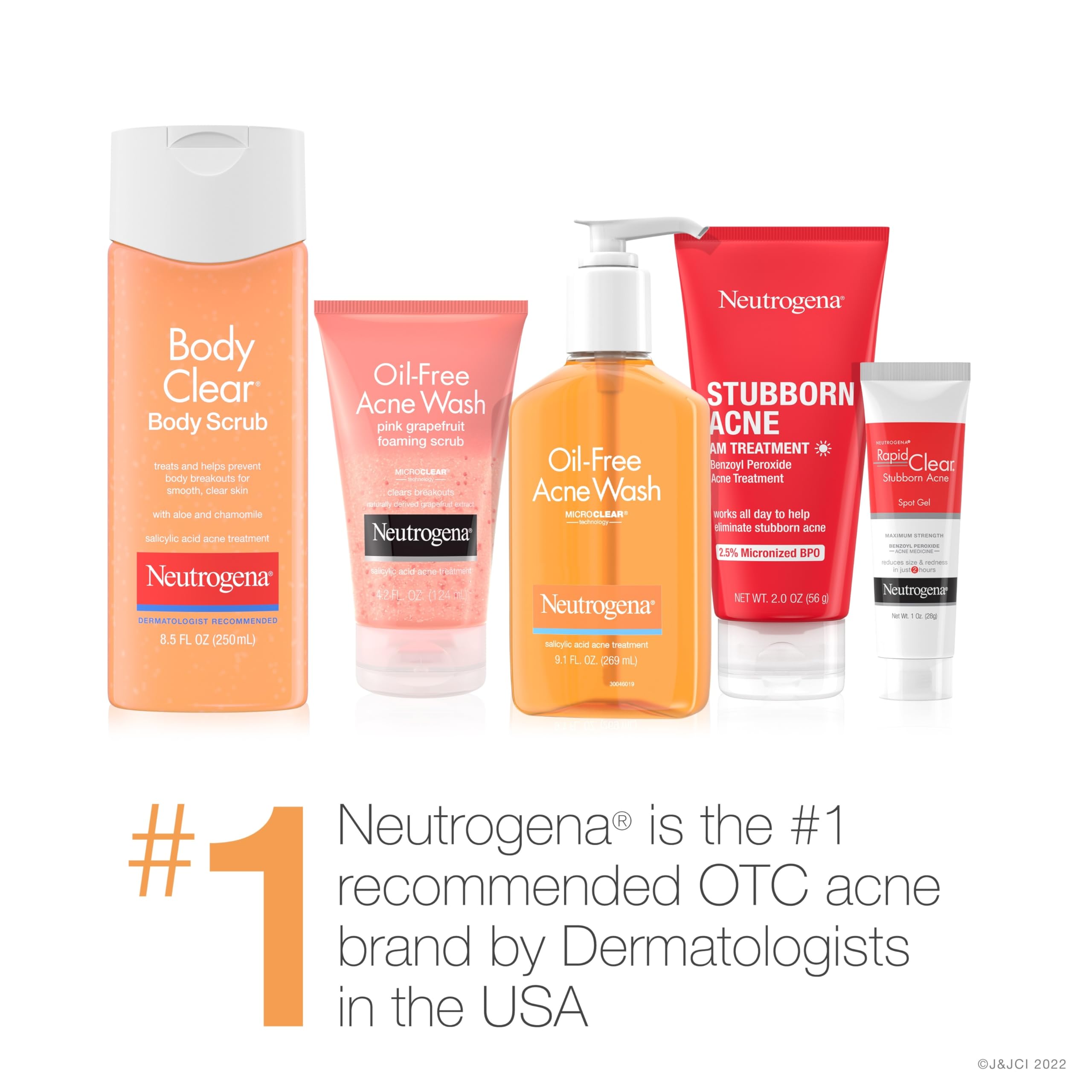 Neutrogena Body Clear microbeads-free formula rinses clean