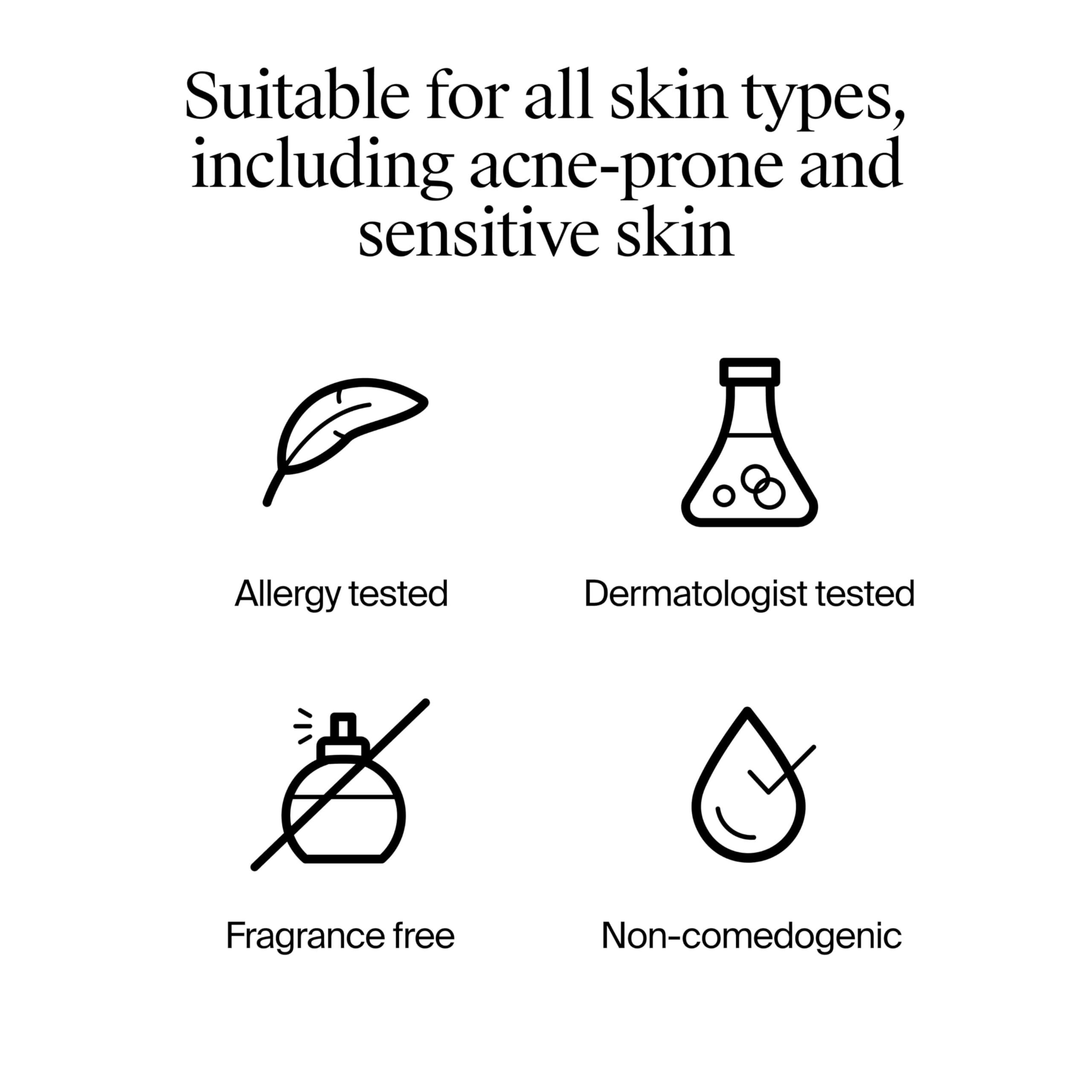Neutrogena Collagen Bank label indicates dermatologist-tested and fragrance-free formula