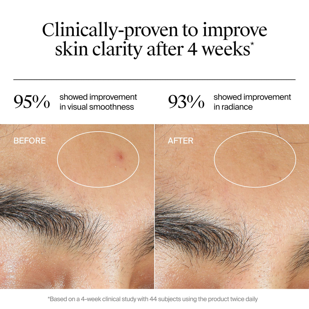 Neutrogena Evenly Clear gel texture with droplets demonstrates light, quick hydration.