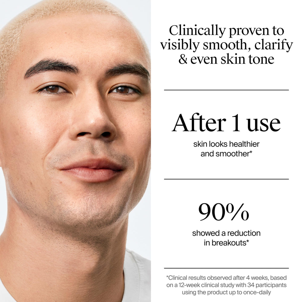 Neutrogena Evenly Clear image of post-acne marks with potential fade over time