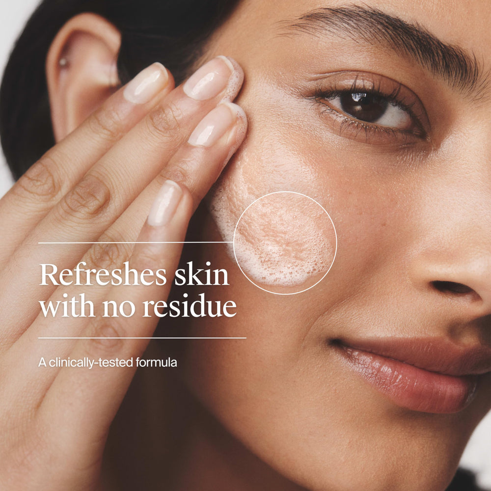 Neutrogena Fresh Foaming Cleanser waterproof-makeup removal cleanses waterproof eye makeup effectively.