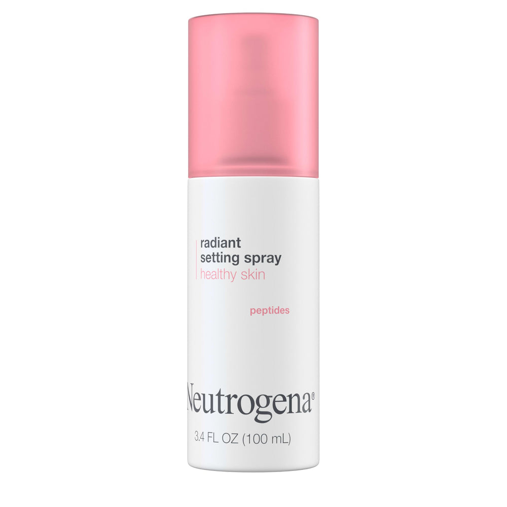 Neutrogena radiant finish spray delivers a natural glow.