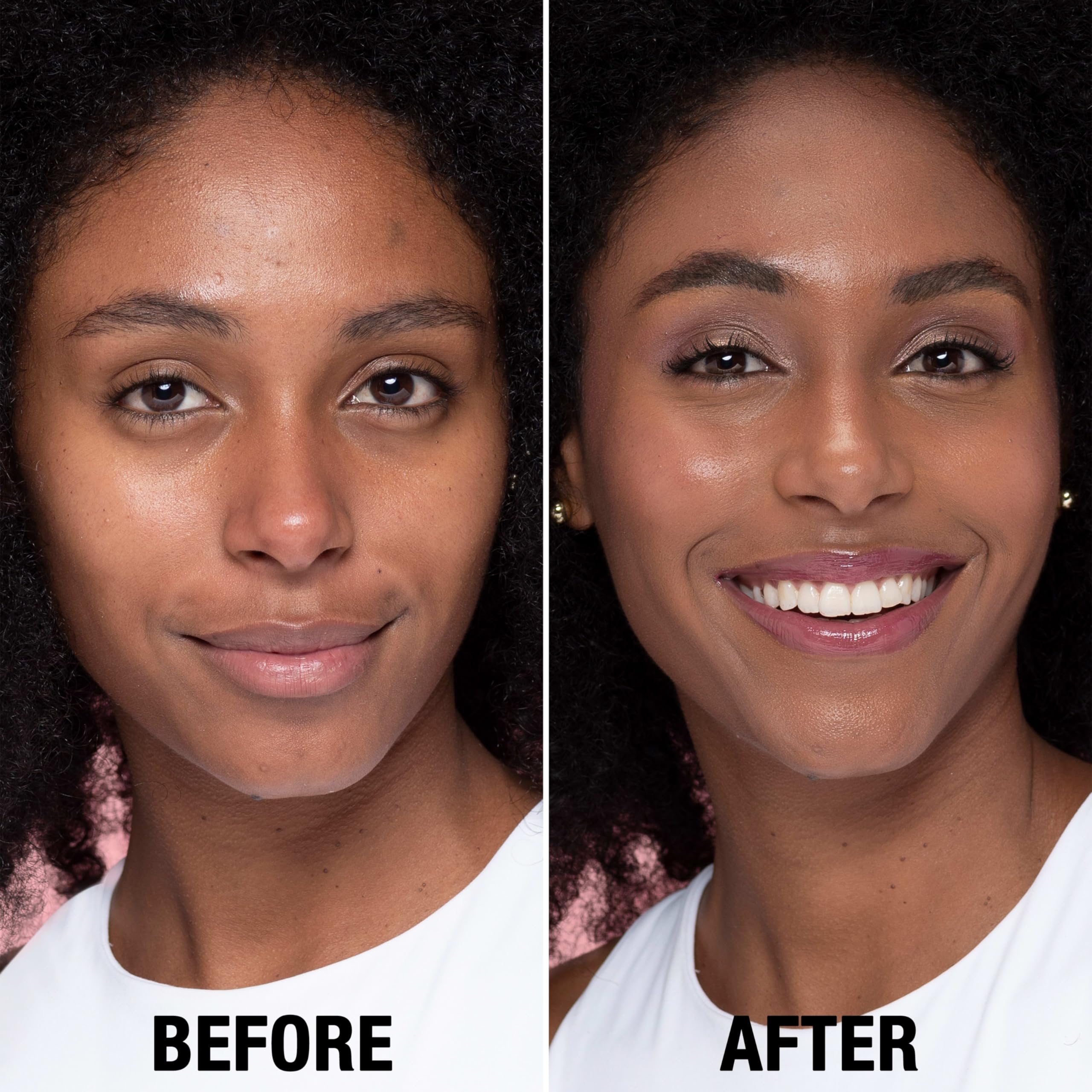 Neutrogena Glow Perfector Concealer Pen fair shade swatch on complexion.