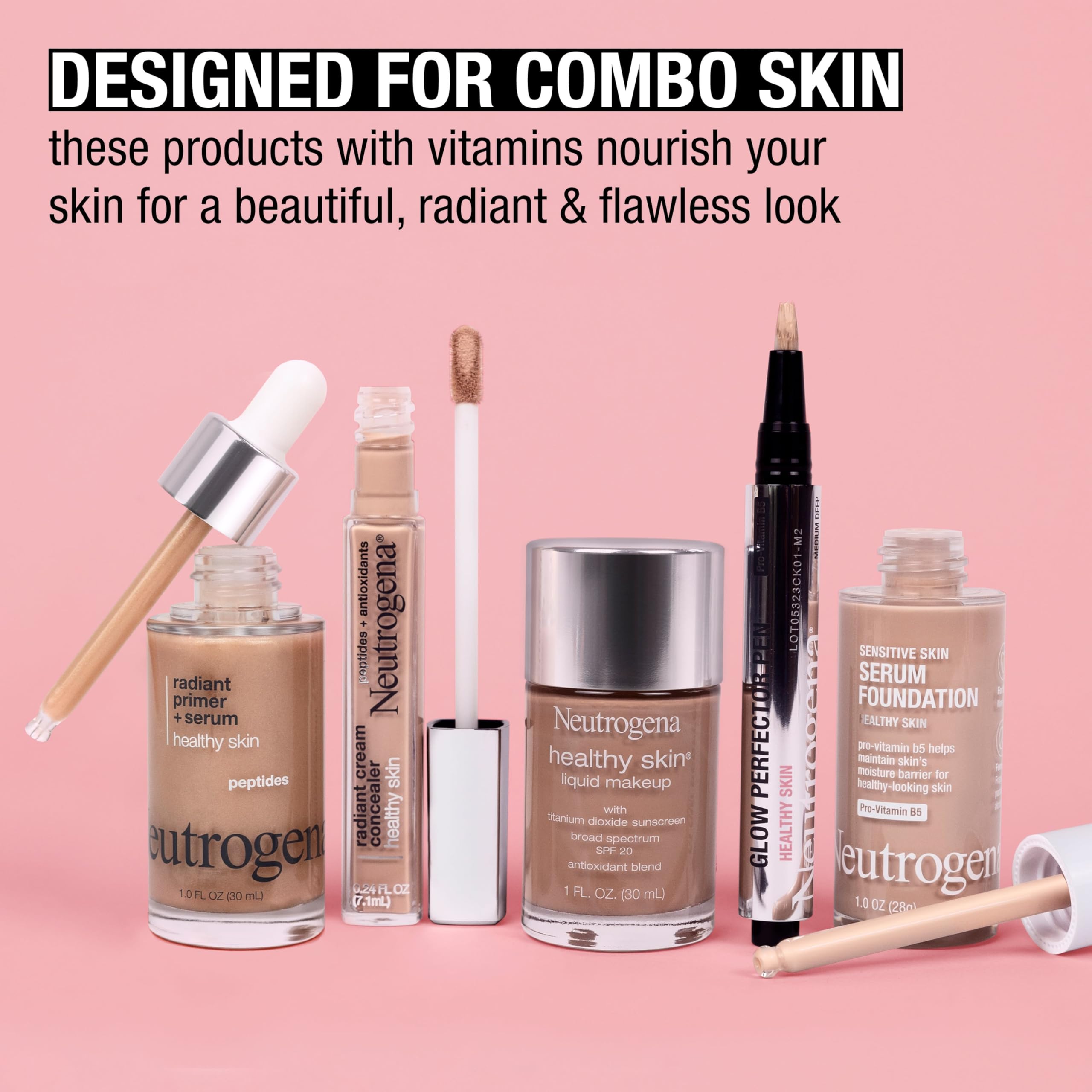 Neutrogena Glow Perfector Concealer Pen compact travel-friendly makeup essential.
