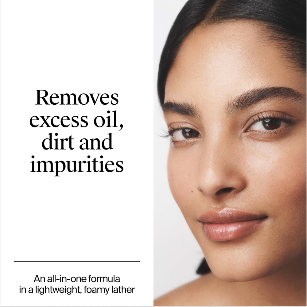 Neutrogena Fresh Foaming Cleanser glycerin-infused formula nourishes skin while cleansing.