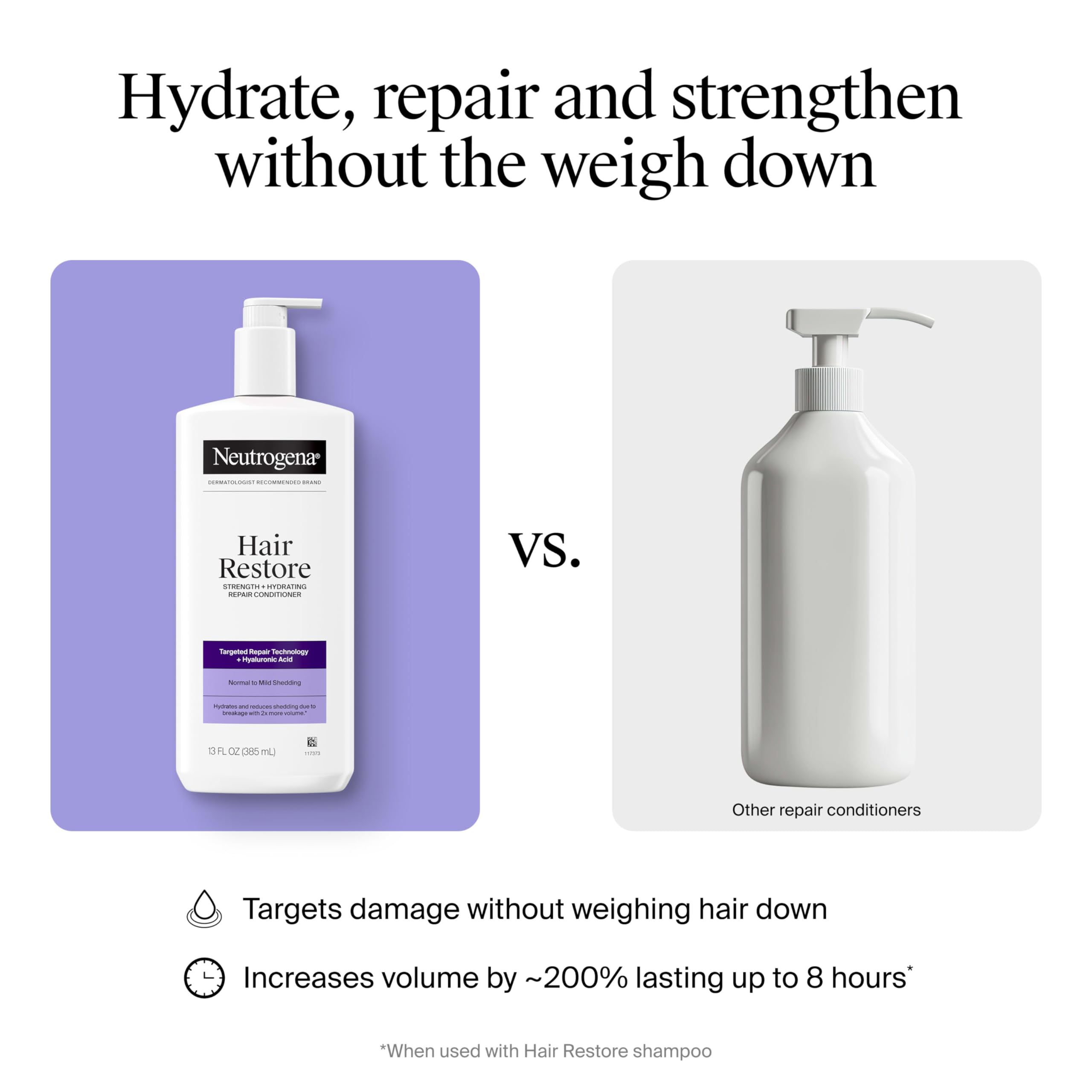 Neutrogena everyday-use bottle on shelf conveys routine-friendly care