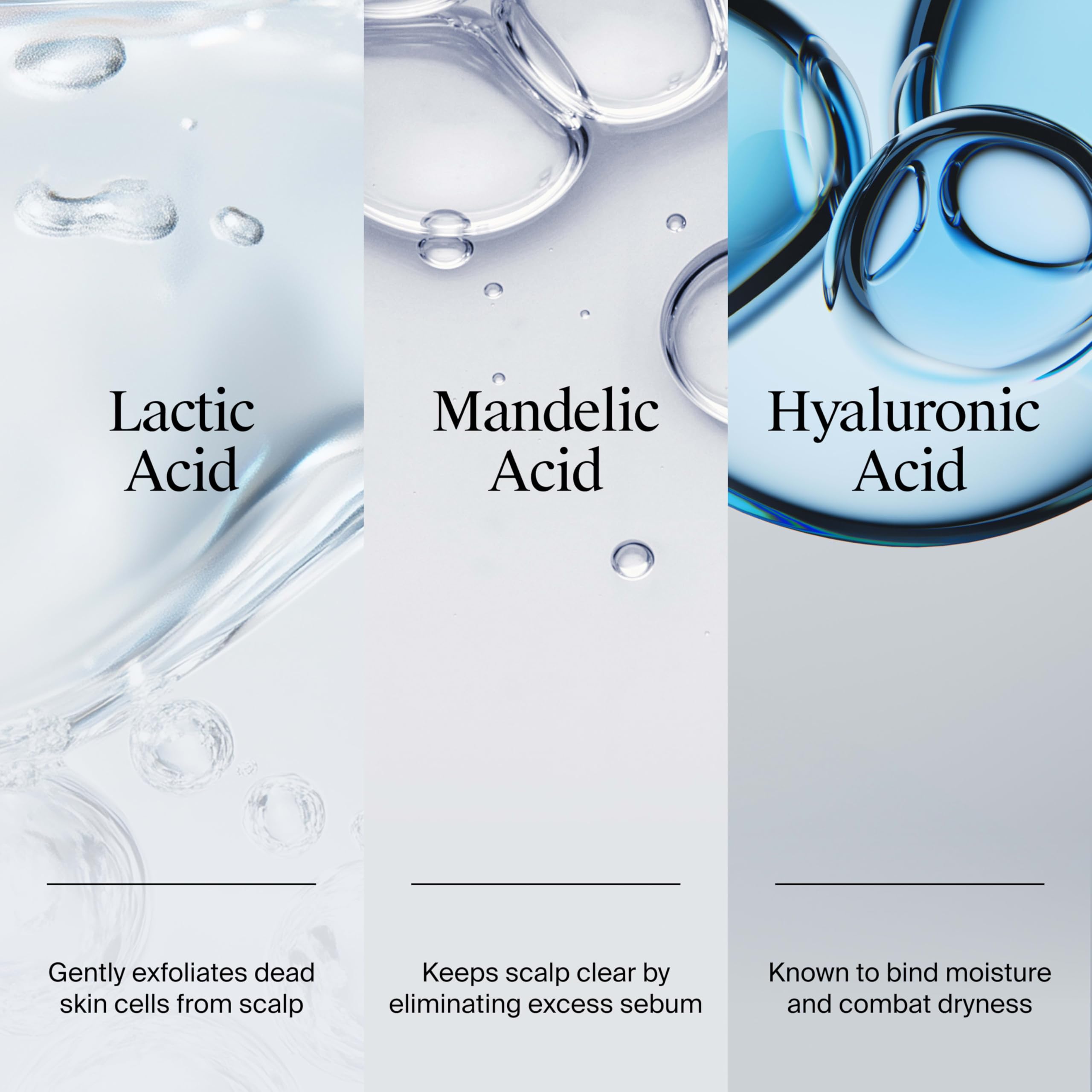 Neutrogena hyaluronic acid included to support scalp moisture and care.